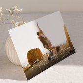 Chic Photo Strip Bewaar de datum 2 Kaart