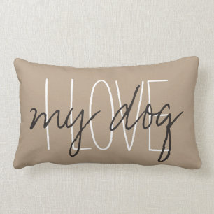 CHIC PILLOW_"IK HOOR VAN...mijn hond" Kussen