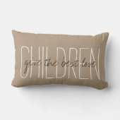 CHIC PILLOW_"KINDEREN"...geef de beste liefde.." Kussen (Achterkant)