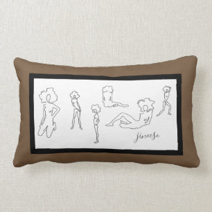 CHIC PILLOW_MODERN FIGURE DRAWSTUDIE KUSSEN