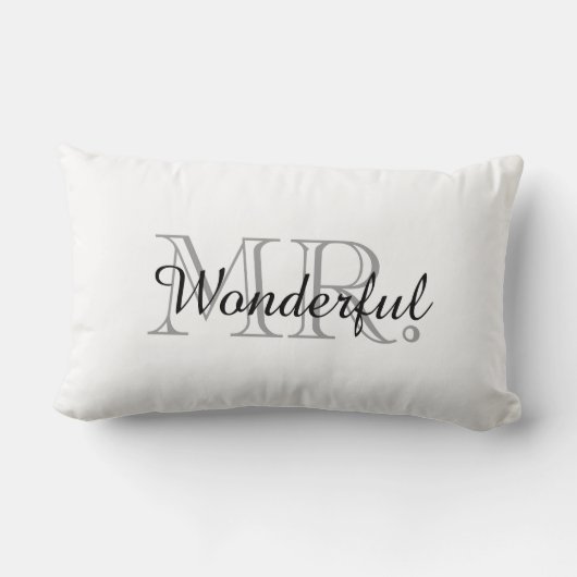CHIC PILLOW_"MR. WONDERFUL" KUSSEN (Achterkant)