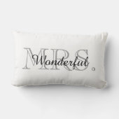 CHIC PILLOW_"MRS. WONDERFUL" KUSSEN (Achterkant)