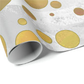 Chic Pineapple Polka Dots Cadeaupapier (Rol Hoek)