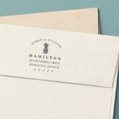 Chic Pineapple Return-adres Zelfinktende Stempel