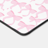 Chic Pink Bows Bureaumat (Hoek)