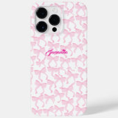 Chic Pink Bows Case-Mate iPhone Case (Achterkant)