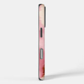 Chic Pink Cream Faux Fur Case-Mate iPhone Case (Achterkant / Rechts)