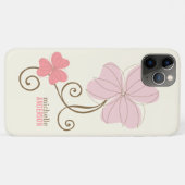 Chic Pink Florals Case-Mate iPhone Case (Achterkant (horizontaal))