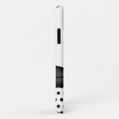 Chic Pink Gerbera Daisy Polka Dot Case-Mate iPhone Case (Achterkant/rechts)