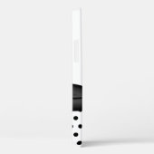 Chic Pink Gerbera Daisy Polka Dot Flower Case-Mate iPhone Case (Achterkant / Rechts)