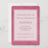 Chic Pink Glam 16e verjaardag Kaart (Voorkant)