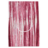 Chic Pink Glitz Medium Cadeauzakje (Achterkant)