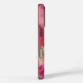 Chic Pink Gold Faux Fur Case-Mate iPhone Case (Achterkant / Rechts)