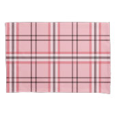 Chic Pink & Grey Plays Mode Patroon Kussensloop (Voorkant)