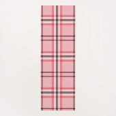 Chic Pink & Grey Plays Mode Patroon Yogamat (Achterkant)