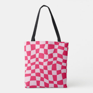 Chic Pink Pattern Tas