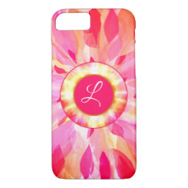 Chic Pink Radiance iPhone iPad-draagtas iPhone 8/7 Hoesje