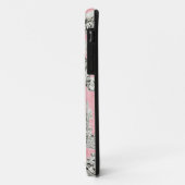 Chic Pink Toile Floral iPhone 5 5S Case-Mate iPhone Case (Achterkant/links)