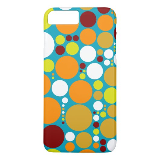 Chic Polka Dot Mosaic Pattern #3 Case-Mate iPhone Case (Achterkant)