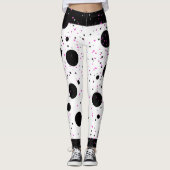 Chic Polka Dot Style Leggings (Voorkant)