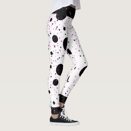 Chic Polka Dot Style Leggings (Rechts)