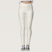 Chic Polka Dot Vrouwen Leggings (Voorkant)