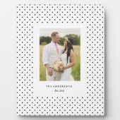 Chic Polka Dots Fotoplaat (Voorkant)