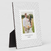 Chic Polka Dots Fotoplaat (Zijkant)
