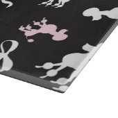 Chic Poodle Passion Snijplank (Hoek)