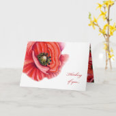 Chic Poppy Thinking of You Kaart (Gele Bloem)
