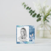 *~* Chic Populaire Haar Model Actrice FOTO Sterren Vierkante Visitekaartje (Staand voorkant)