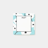 CHIC POST-IT-NOTE_MOD WHITE & BLACK POPPIES POST-IT® NOTES (Voorkant)