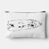 Chic pouch, golden poise etui (Voorkant)