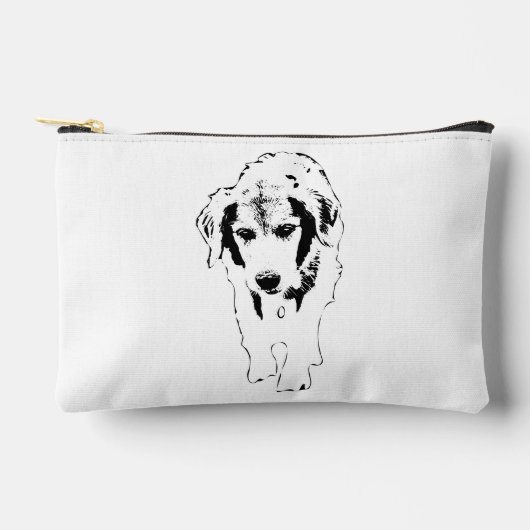 Chic Pouch, Puppy Focus Etui (Voorkant)