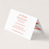 Chic Professional-Visitekaartje Visitekaartje (Achterkant)