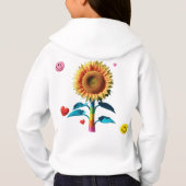 Chic Pullover Hoodie voor Meisjes (Achterkant)