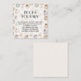 Chic Pumpkins Baby shower Book Request Informatiekaartje