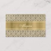 Chic Punched Tin Visitekaartje (Voorkant)