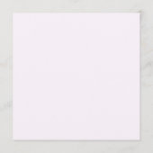 chic Purple balloons birthday invitation Kaart (Achterkant)