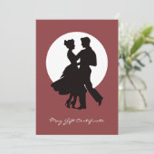 Chic QR Code Services Opmerking Kan Cadeaubon Kope (Staand voorkant)