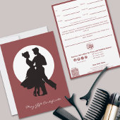 Chic QR Code Services Opmerking Kan Cadeaubon Kope