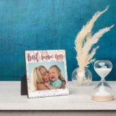 Chic Rainbow Boho Fotokalligrafie Beste mama ooit Fotoplaat (Insitu)