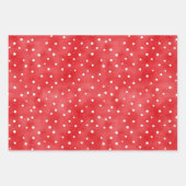 Chic Red Birthday Inpakpapier Vel (Voorkant 2)