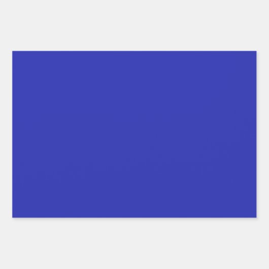 Chic Red Blue Wrapping Paper Sheets (Voorkant 3)