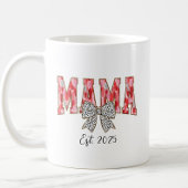 Chic Red en Roze Coquette Bow Mama Koffiemok