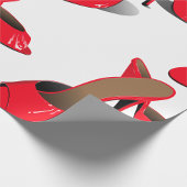 Chic Red High Heels Glamoureuze Stiletto Mode Cadeaupapier