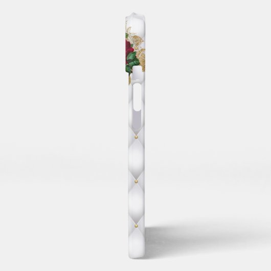 Chic Red  Queen of Hearts iPhone Hoesje (Linkerkant)