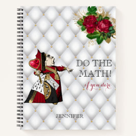 Chic Red Queen of Hearts  Notitieboek