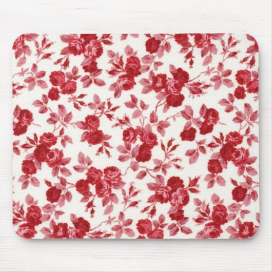 Chic Red Roses Muismat (Voorkant)