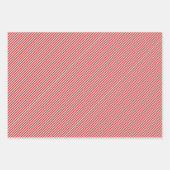 Chic Red Yellow Black White Tartan Art Patroon Inpakpapier Vel (Voorkant 3)